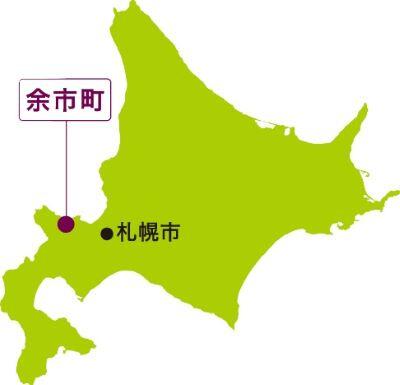 地図（提供：余市町）