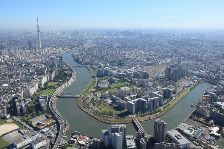 児童数増が続く南千住汐入地域（提供：荒川区）